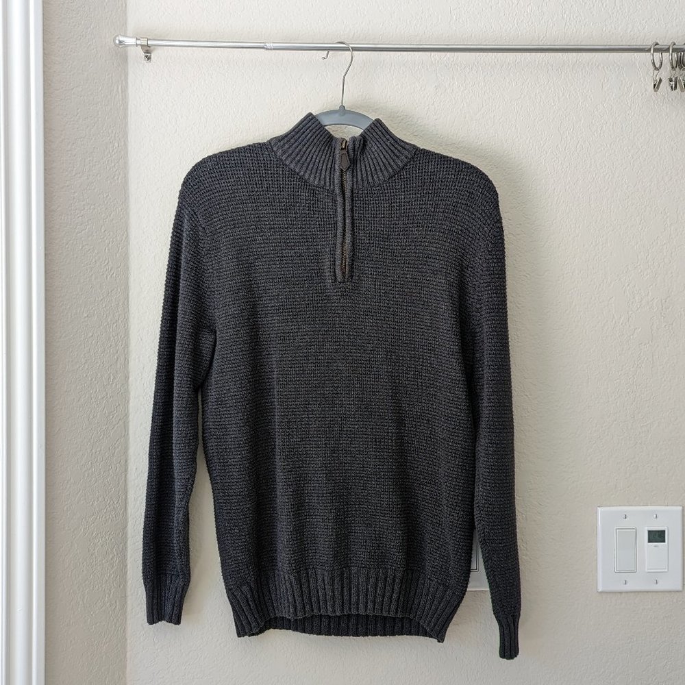 Cambridge Classics Zip-Up Grey Sweater